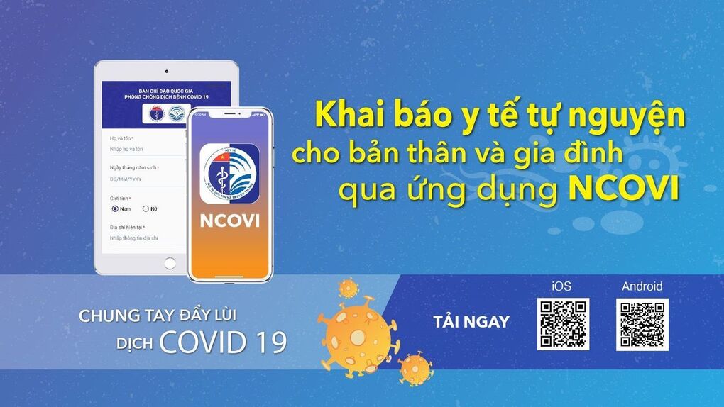 Trường THCS Ba Đình hưởng ứng lời kêu gọi của quận Ba Đình trong việc đẩy mạnh khai báo y tế