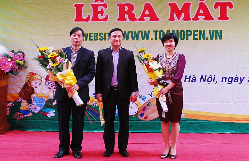 Lễ ra mắt Website Toán Tiếng Anh Toanopen