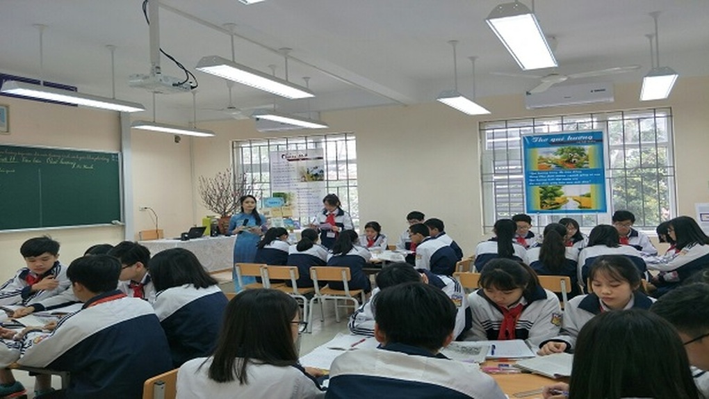 Về tiết dạy minh họa cho chương trình đổi mới SGK Ngữ văn trung học phổ thông