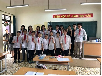 Kết nối yêu thương - Chia sẻ tấm lòng với học sinh PTCS Xã Đàn