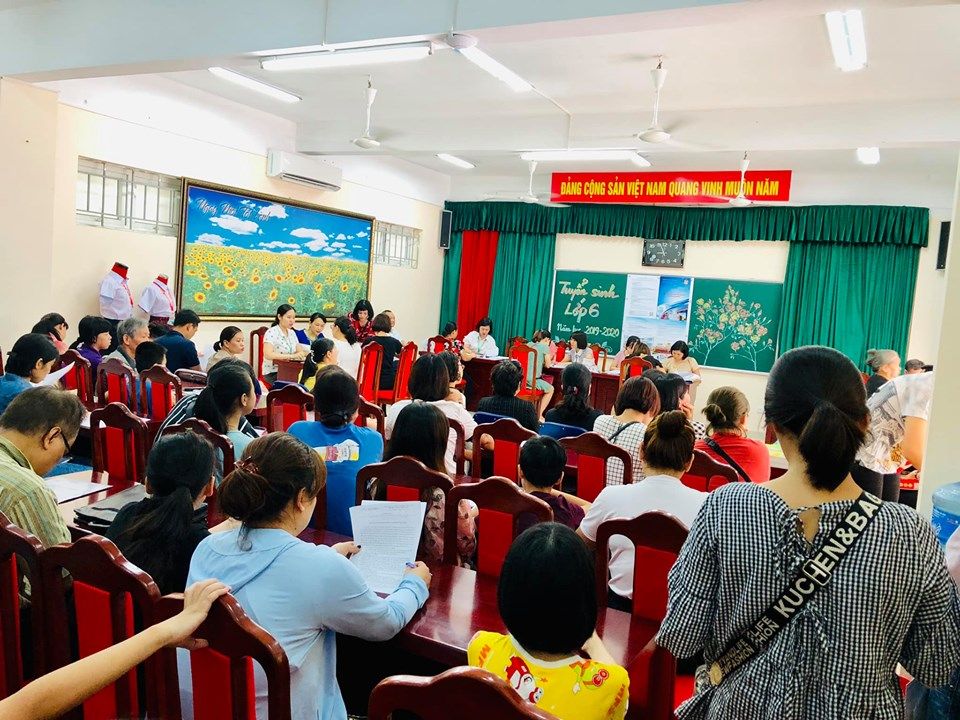 Mùa tuyển sinh thứ 45 của trường THCS Ba Đình - Ngôi trường giàu truyền thống