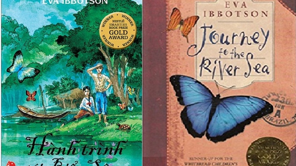 Cuốn sách "Hàng trình đến Biển Sông = Journey to the River Sea" của nhà văn Eva Ibbotson