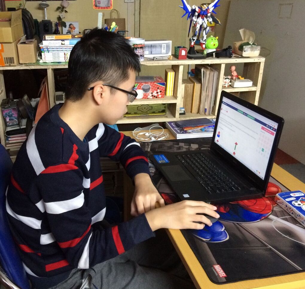 Học sinh trường THCS Ba Đình tích cực tham gia Sự kiện Giờ lập trình (Hour of code) do phòng Giáo dục và Đào tạo quận Ba Đình tổ chức năm học 2020 -2021