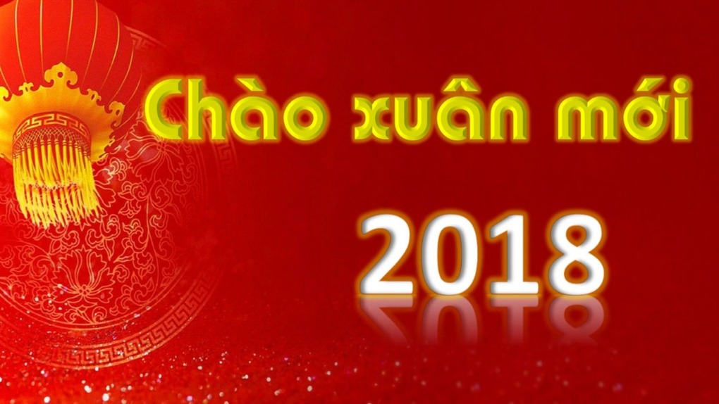 Chào xuân mới 2018