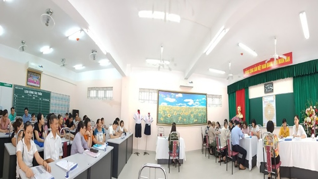 Tưng bừng ngày hội tuyển sinh năm học 2018 - 2019