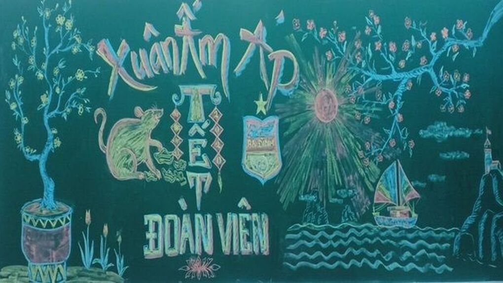 Hoạt động chào xuân của trường THCS Ba Đình