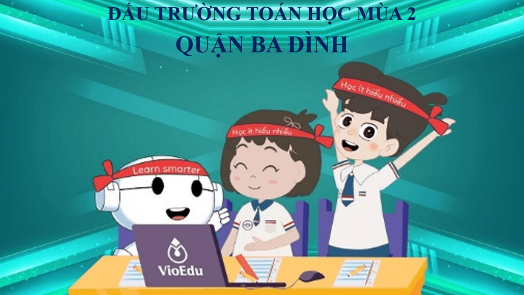 Học sinh Trường THCS Ba Đình hào hứng trong trận đấu đầu tiên vòng Sơ loại cuộc thi “Đấu trường Toán học”  2021 - 2022