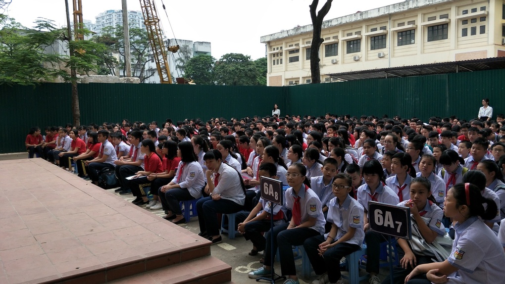 Sinh hoạt dưới cờ - Chủ đề: Chào năm học 2017 - 2018