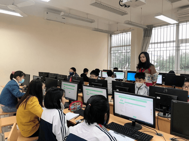 Học sinh trường THCS Ba Đình hào hứng tham gia “Đấu trường Trường toán học” cấp trường năm học 2020-2021