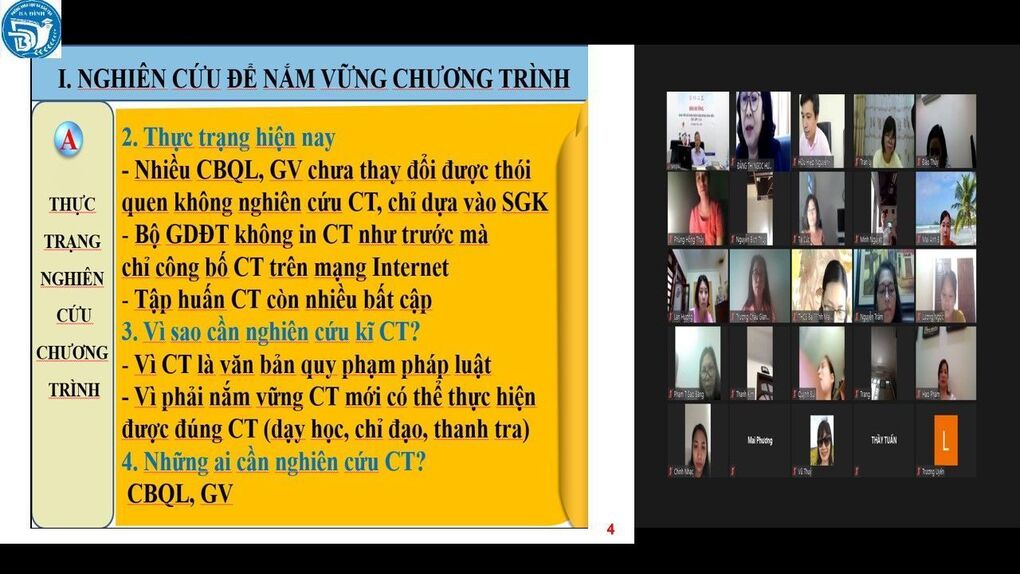 “Chuẩn bị các điều kiện cần thiết để thực hiện tốt Chương trình Giáo dục phổ thông năm 2018 cấp THCS” năm học 2021 - 2022 - chuyên đề thiết thực, ý nghĩa trước thềm năm học mới đầy thử thách, khó khăn