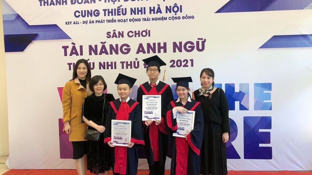 Học sinh trường THCS Ba Đình – Nỗ lực để vươn cao tại Vòng chung khảo Cuộc thi tài năng Anh ngữ Việt Nam trong thiếu nhi Thủ đô năm 2021