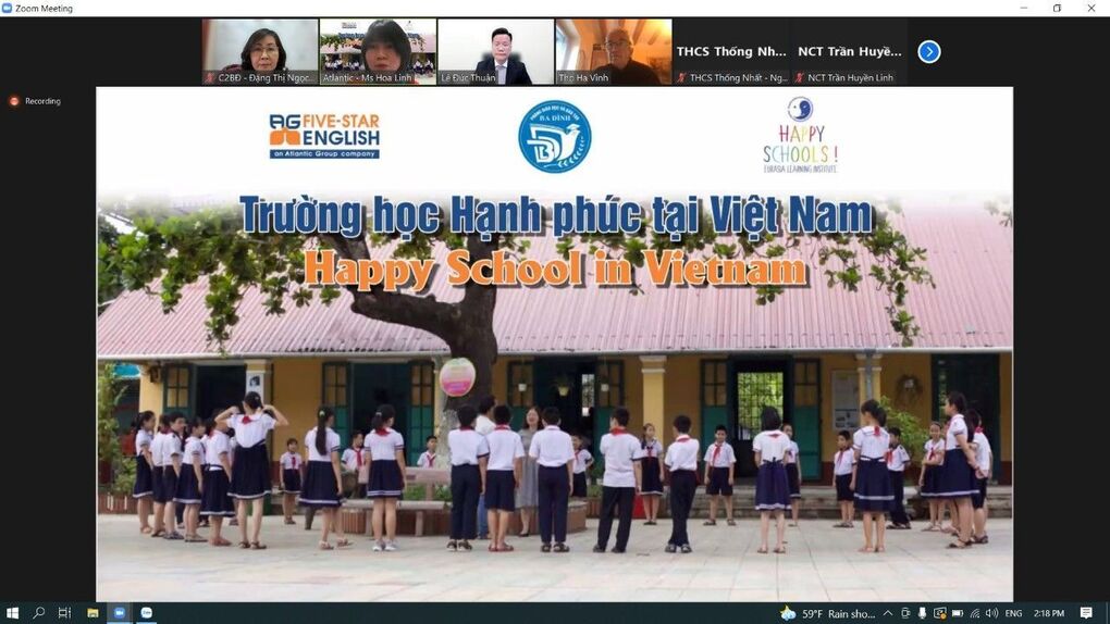 Hội thảo  “Trường học hạnh phúc” – món quà ý nghĩa trong tuần đầu học kì 2 năm học 2021 - 2022
