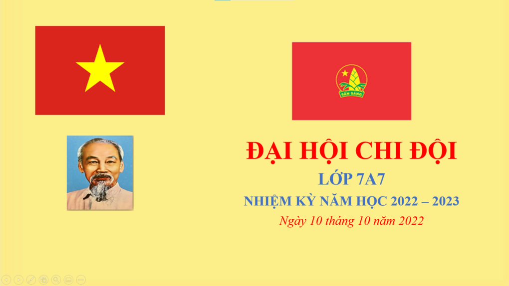 Ngày hội của Chi đội 7A7 trường THCS Ba Đình