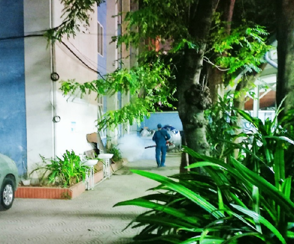 Công tác phòng, chống dịch bệnh sốt xuất huyết tại trường THCS Ba Đình