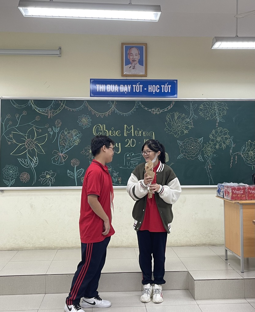 20/10 - Một ngày thật vui và ý nghĩa với tập thể lớp 7A6