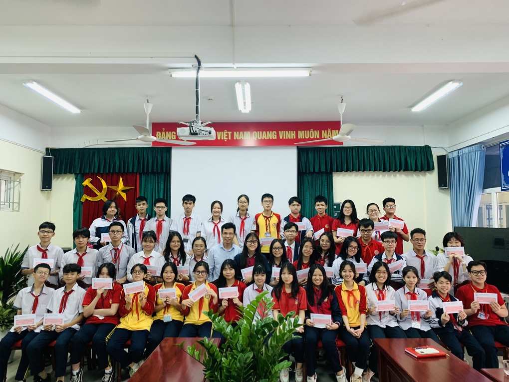 Trường THCS Ba Đình tổ chức gặp mặt, động viên các em học sinh đội tuyển tham dự kỳ thi học sinh giỏi cấp Quận năm học 2022 - 2023