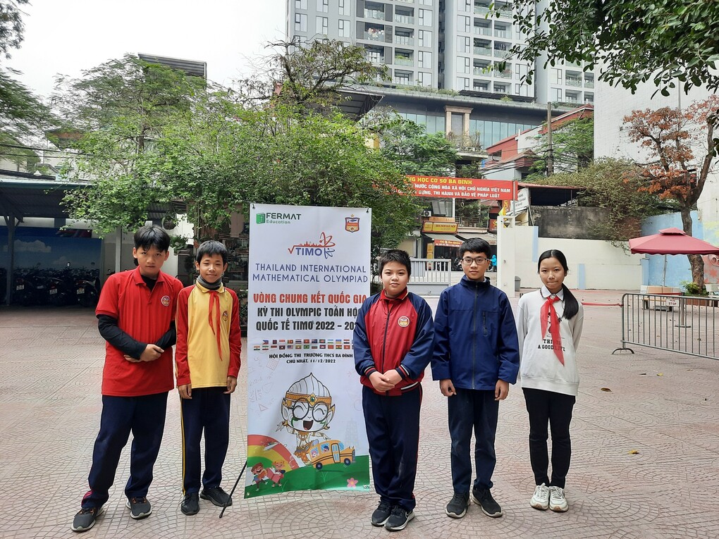 Những gương mặt rạng ngời mang về thành tích cao trong vòng Chung kết kỳ thi Olympic Toán học quốc tế TIMO năm 2022 - 2023