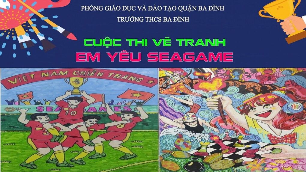 Học sinh trường THCS Ba Đình tỏa sáng tại cuộc thi “Em yêu Seagame”