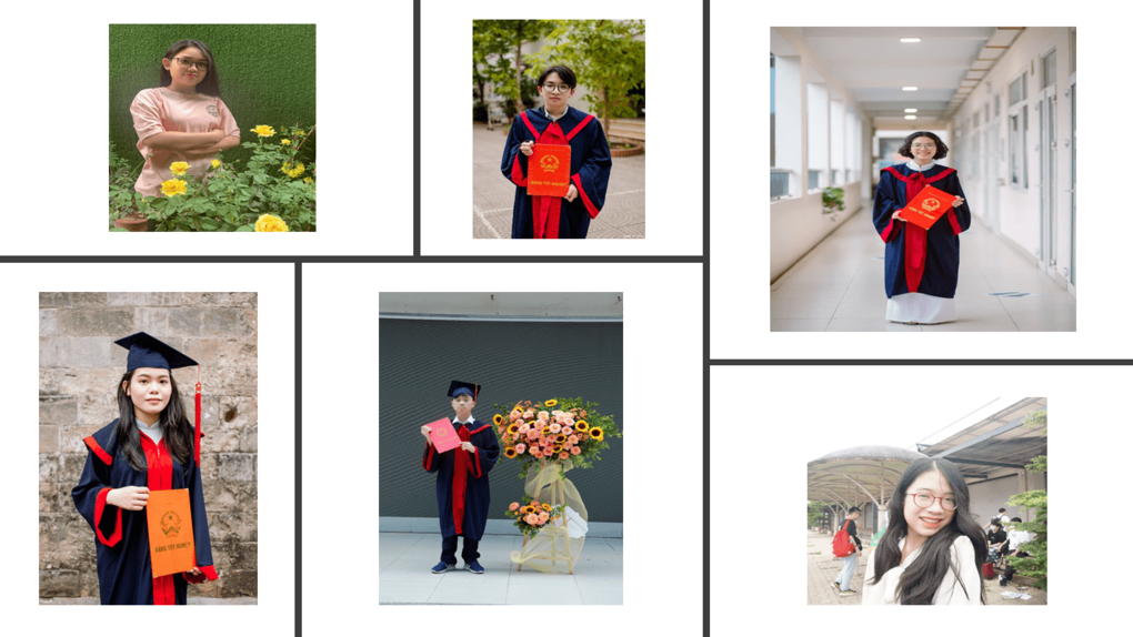 Những học sinh ưu tú về đích đầu tiên trong “cuộc đua vào lớp 10 THPT” của trường THCS Ba Đình