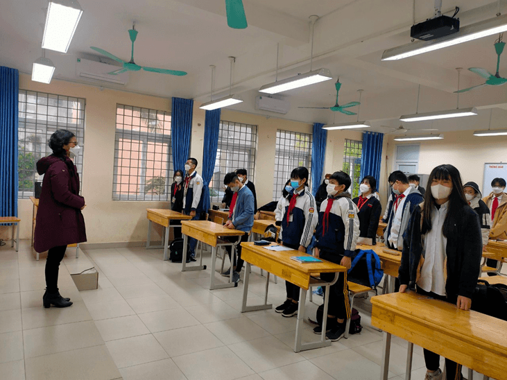 Ngày học trực tiếp đầu tiên đong đầy cảm xúc!