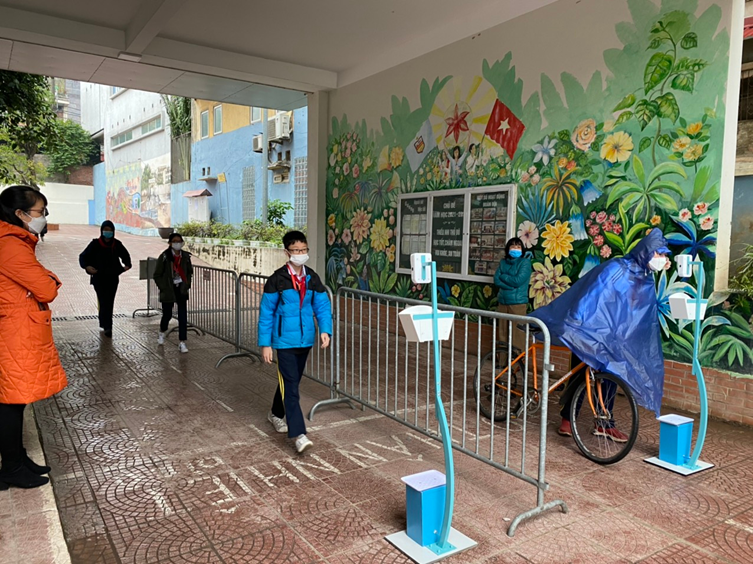 Kế hoạch tổ chức cho học sinh khối lớp 1, 2, 3, 4, 5, 6 học trực tiếp của UBND quận Ba Đình