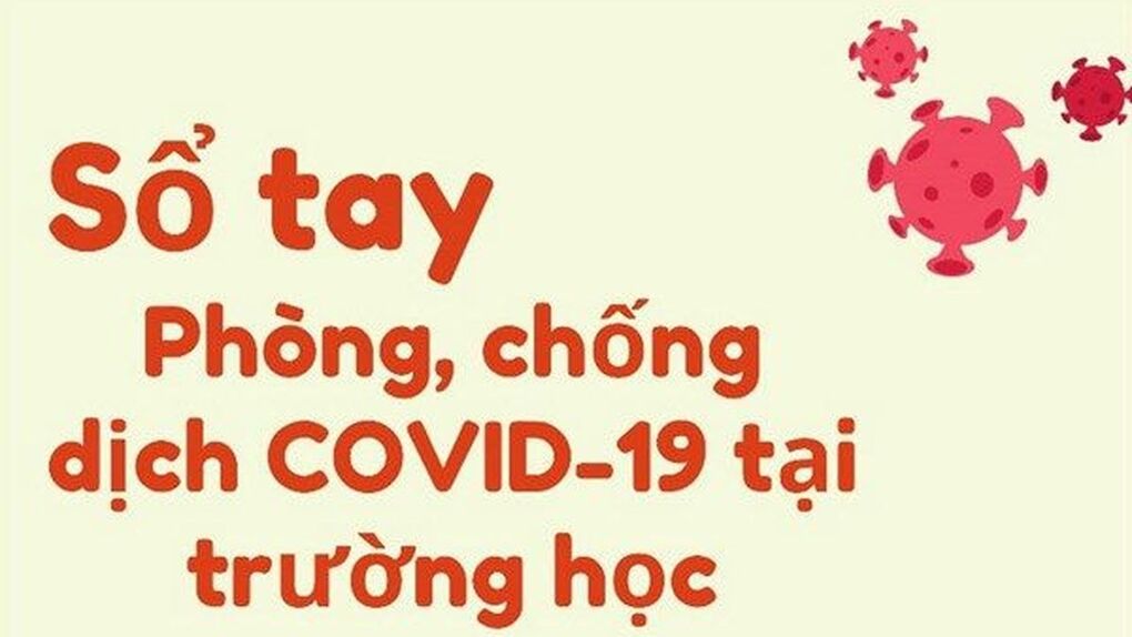 Sổ tay đảm bảo an toàn phòng, chống dịch COVID-19 trong trường học (sửa đổi, bổ sung)