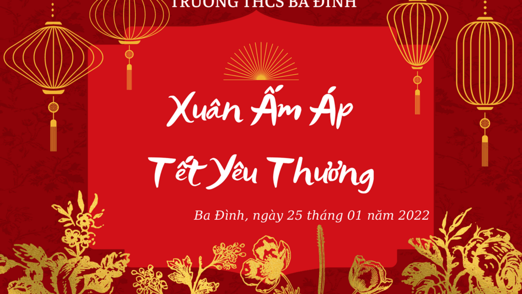 “Xuân ấm áp – Tết yêu thương” cùng trường THCS Ba Đình tổ chức trao quà Tết cho học sinh, kết nối lan tỏa yêu thương