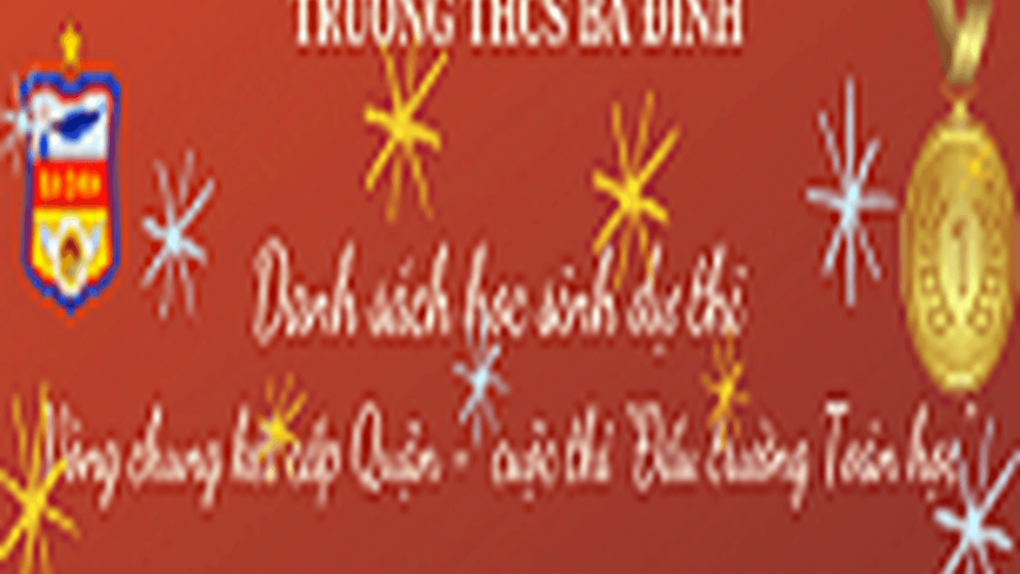 Học sinh trường THCS Ba Đình tham gia vòng Chung kết cấp quận Cuộc thi  “ĐẤU TRƯỜNG TOÁN HỌC” năm học 2021-2022