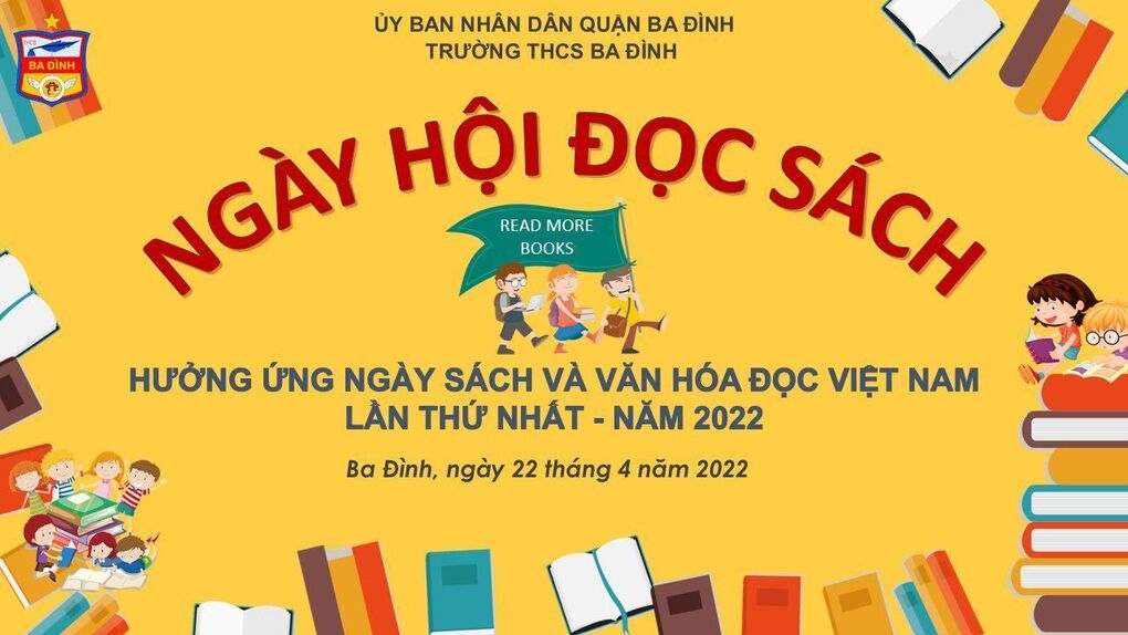 Trường THCS Ba Đình hân hoan tổ chức “Ngày hội đọc sách” năm 2022