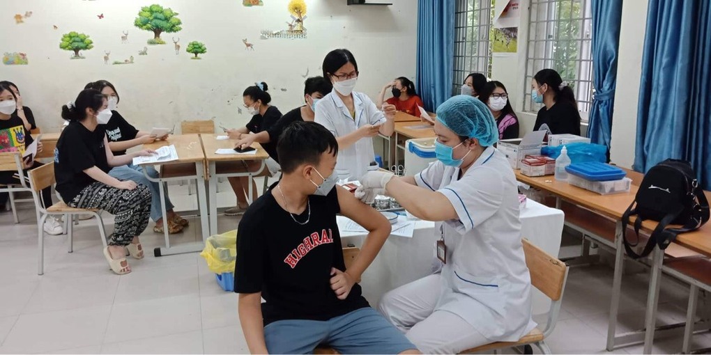 Trường THCS Ba Đình phòng chống dịch Covid-19 trước thềm năm học 2022-2023