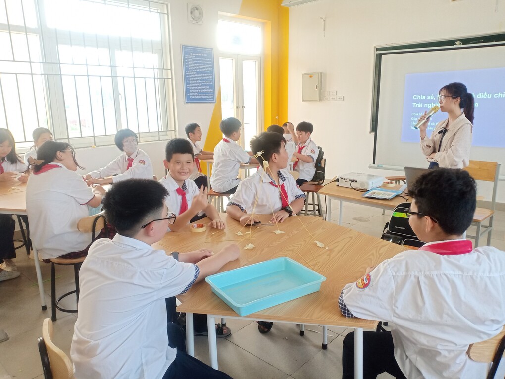 Học sinh trường THCS Ba Đình hào hứng với các tiết học Stem hướng tới cuộc cách mạng công nghệ 4.0