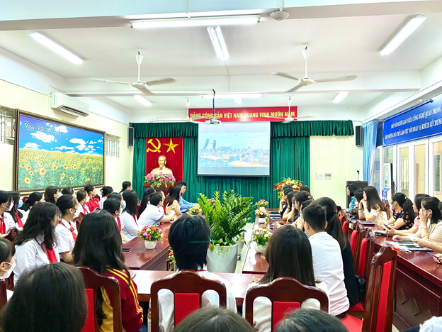 Trường THCS Ba Đình: Hội nghị đối thoại năm học 2022 - 2023 về an ninh, an toàn trường học