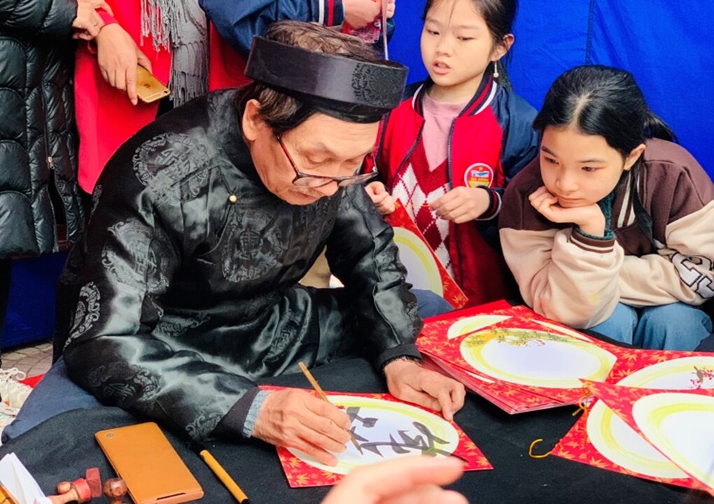 Một nét văn hoá đẹp trong lễ hội Xuân Hạnh Phúc tại trường THCS Ba Đình