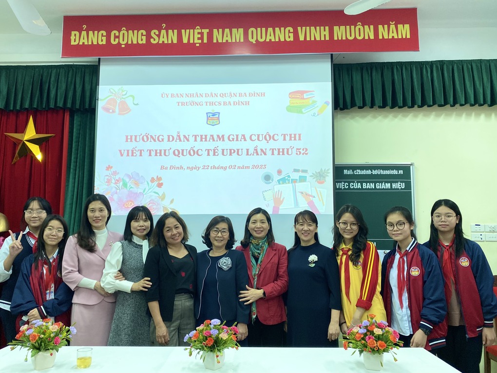 “Những cánh thư mơ ước” – Chương trình giao lưu, hướng dẫn học sinh tham gia cuộc thi viết thư quốc tế UPU lần thứ 52