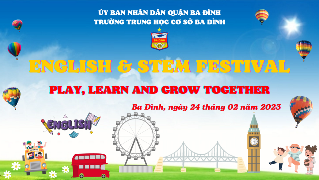 Ngày hội Tiếng Anh và STEM - Nơi thỏa sức sáng tạo, đam mê