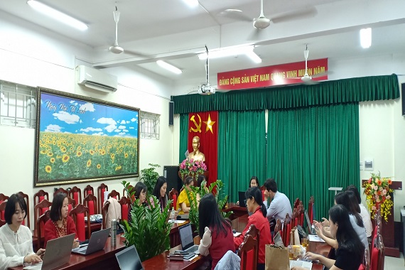 Họp rút kinh nghiệm công tác kiểm tra chuyên đề của Phòng GDĐT quận Ba Đình, sơ kết hoạt động tháng 2 và triển khai kế hoạch hoạt động tháng 3