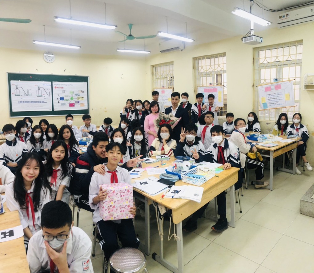 Mùa xuân còn mãi với tháng hoạt động chuyên môn sôi nổi của tổ Tự Nhiên 2