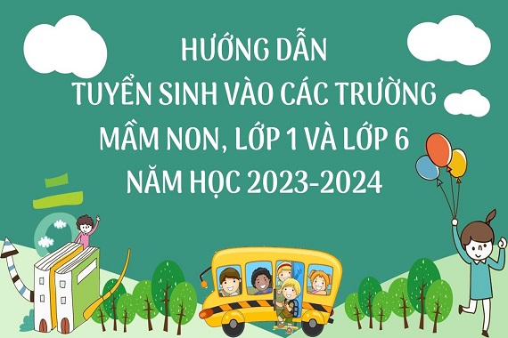 Sở GDĐT Hà Nội hướng dẫn các cơ sở giáo dục trực thuộc Sở chuẩn bị và tổ chức triển khai công tác tuyển sinh vào các trường mầm non, lớp 1 và lớp 6 năm học 2023-2024
