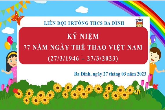 Sôi nổi với các hoạt động chào mừng 77 năm Ngày Thể thao Việt Nam (27/3/1946 - 27/3/2023)