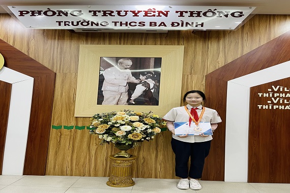 Gương sáng đội viên Đào Minh Ngọc - Cô gái với những thành tích đáng kể của Chi đội 7A8