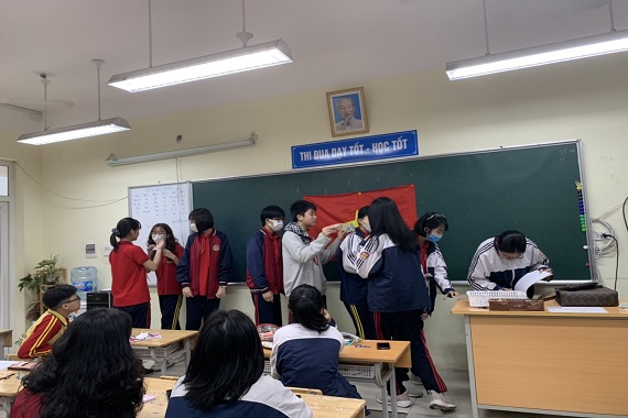 Buổi quyên góp ủng hộ quỹ “Bảo trợ trẻ em” đầy ý nghĩa của lớp 8A3