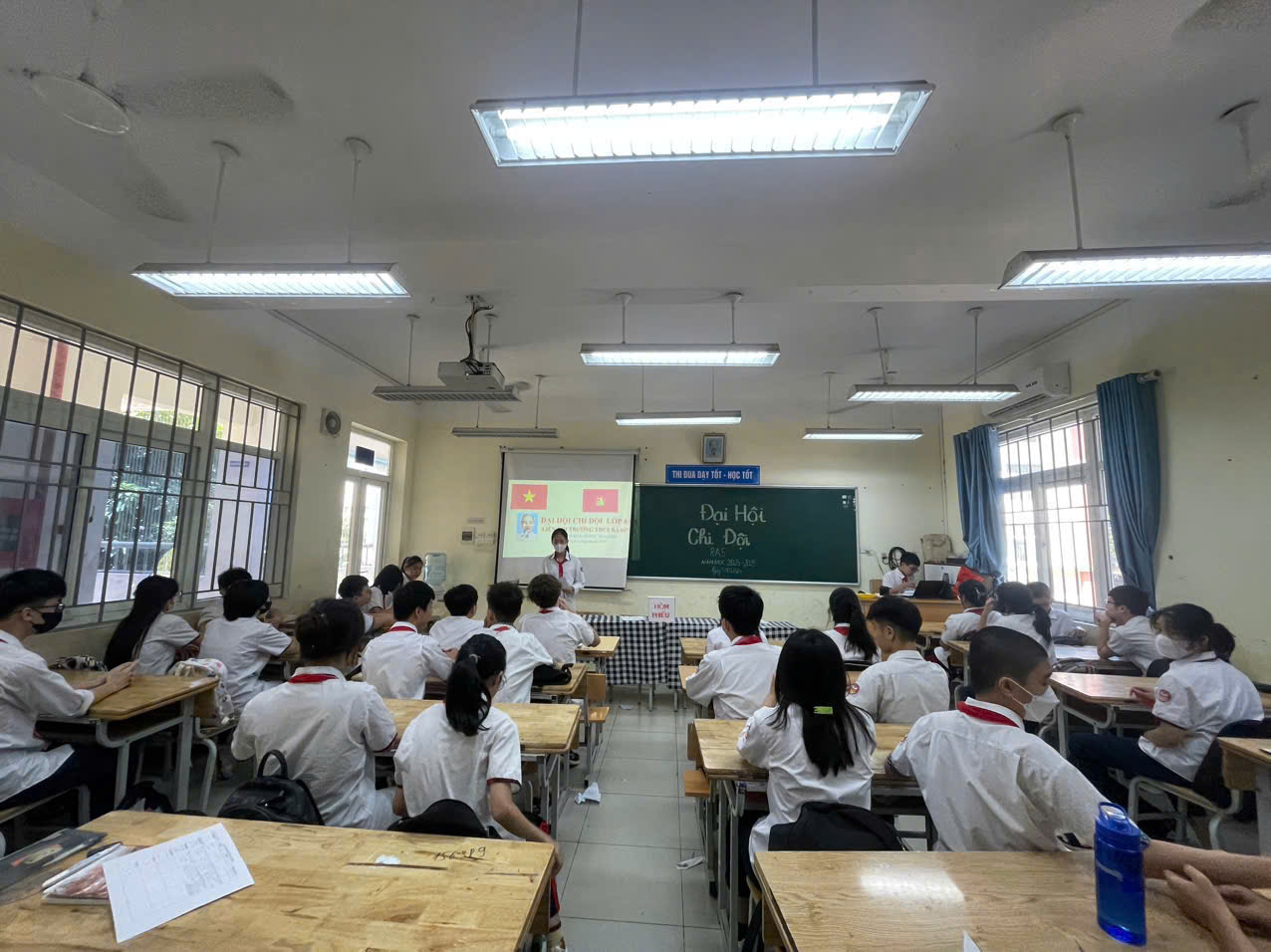 Đại hội Chi đội đáng nhớ của tập thể lớp 8A5