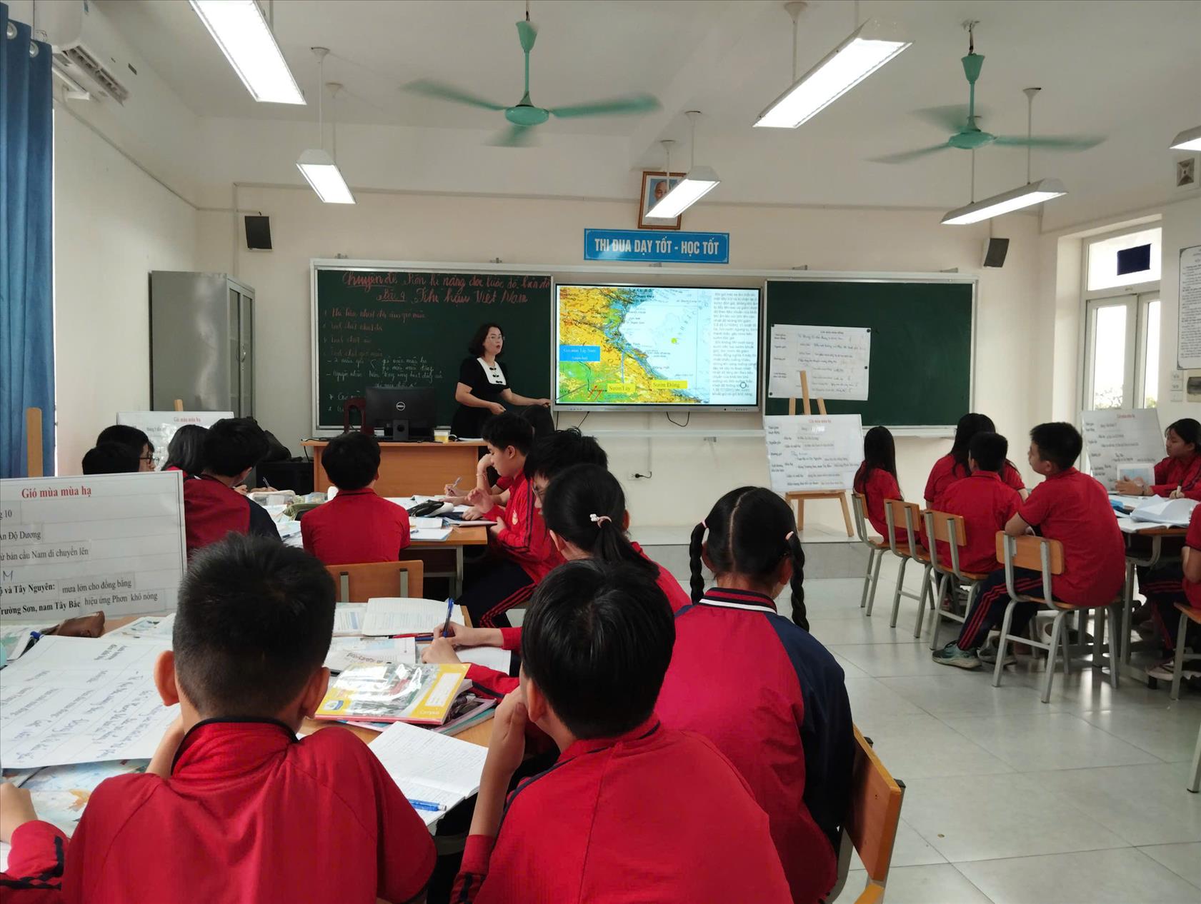 Phát triển năng lực khai thác, sử dụng bản đồ của học sinh trong tiết học chuyên đề môn Địa lý lớp 8