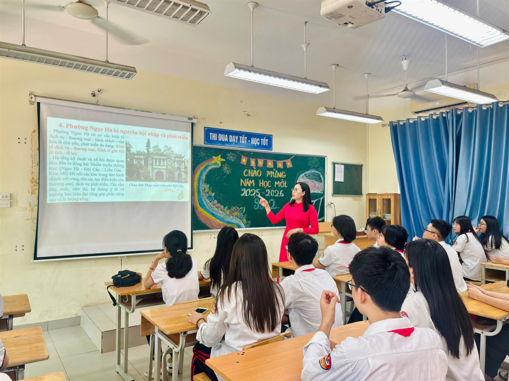 Hành trình về nguồn - Tự hào lịch sử phường Ngọc Hà và truyền thống trường THCS Ba Đình