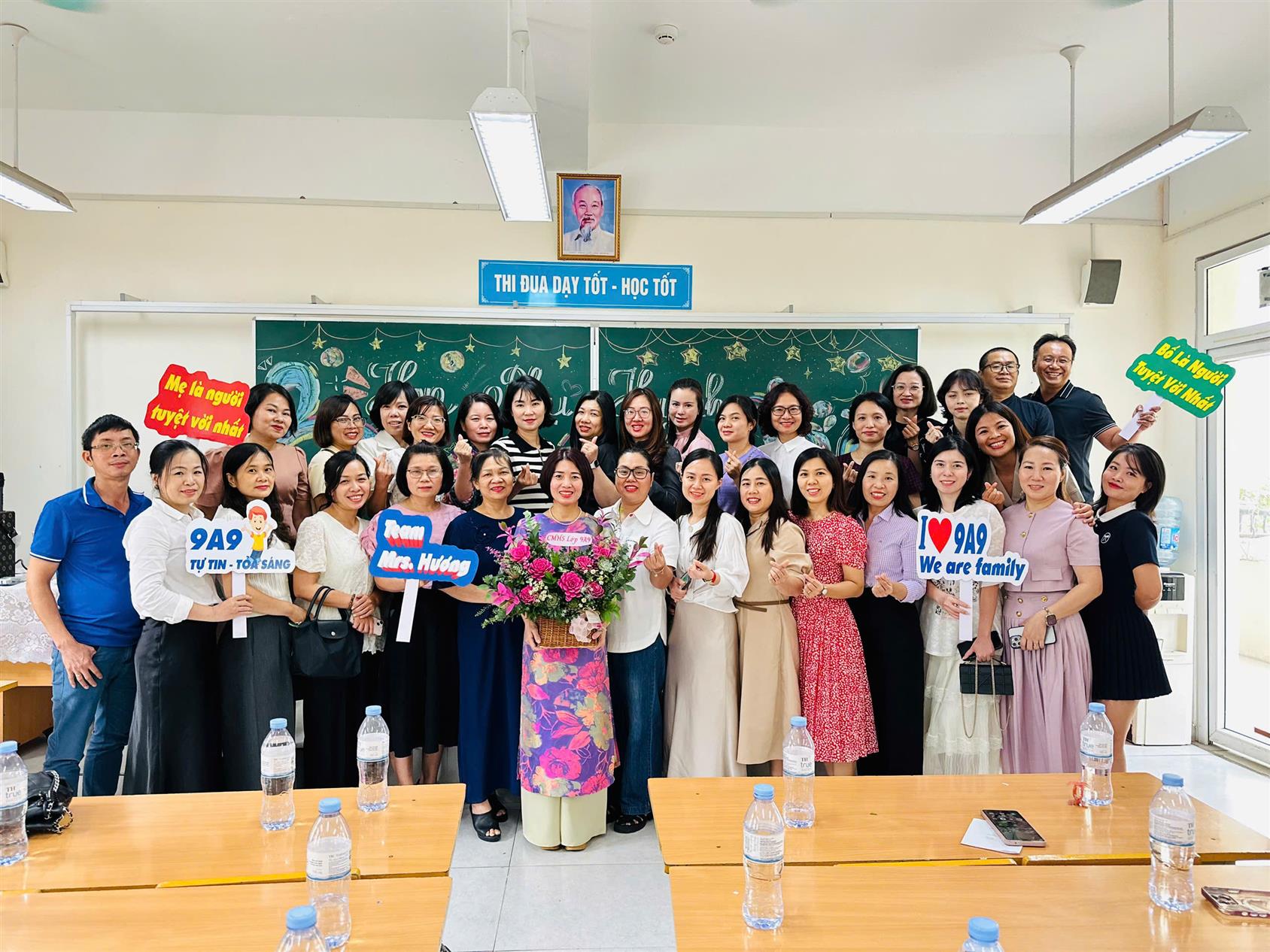 Họp phụ huynh Lớp 9 - Chung một mục tiêu, chung một hành trình