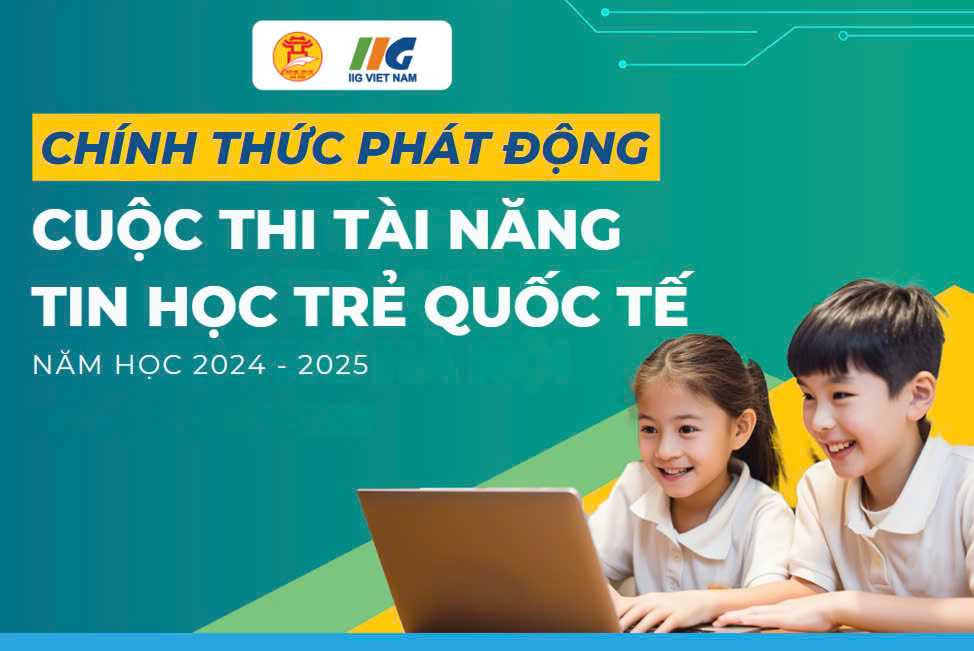 Trường THCS Ba Đình triển khai tới toàn thể học sinh nhà trường cuộc thi “Tài năng Tin học trẻ quốc tế” quận Ba Đình năm học 2024-2025