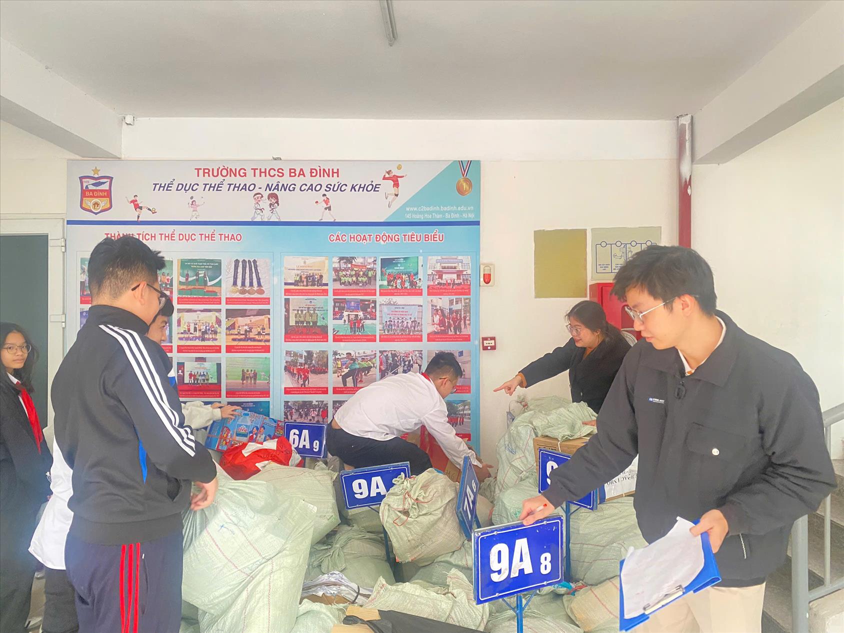 Học sinh trường THCS Ba Đình tích cực hưởng ứng phong trào Kế hoạch nhỏ đợt I năm học 2024-2025