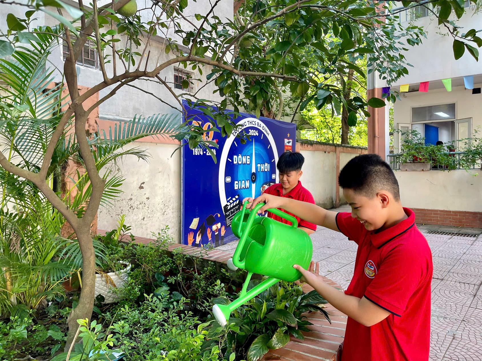 Mỗi hành động đẹp - Góp phần dựng xây mái trường mơ ước