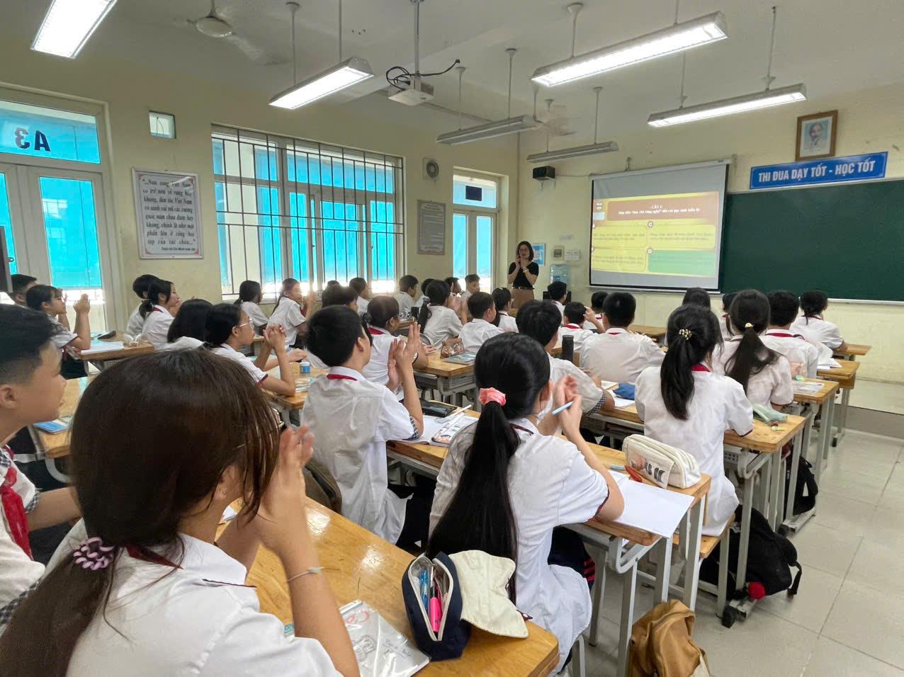 Lớp 7A3 hưởng ứng “Tuần lễ học tập suốt đời năm 2025”