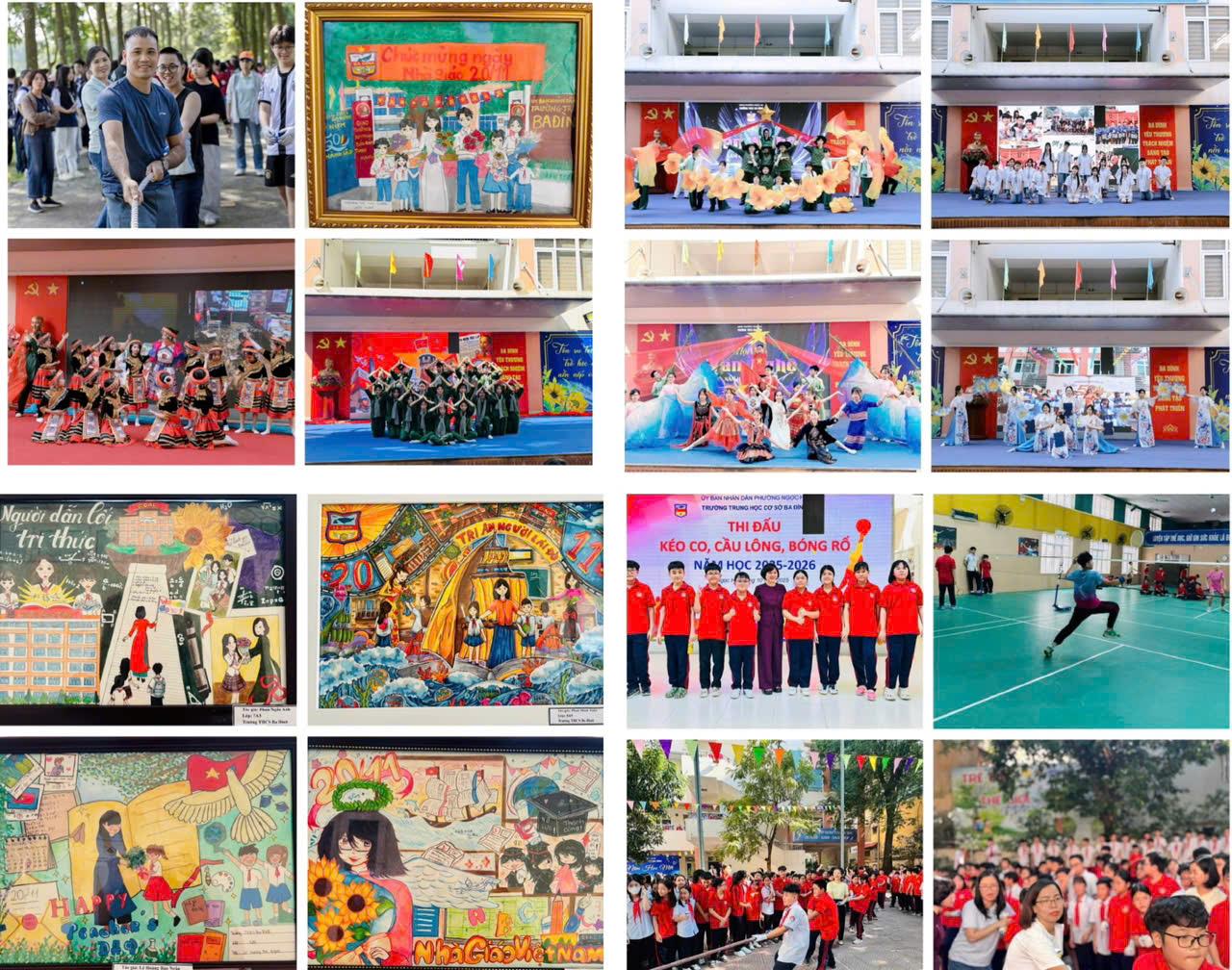 THCS Ba Đình - Dấu ấn mùa tri ân